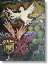Music scores for The Lord is with you artwork Treausres in Heaven by Chloe Houghton